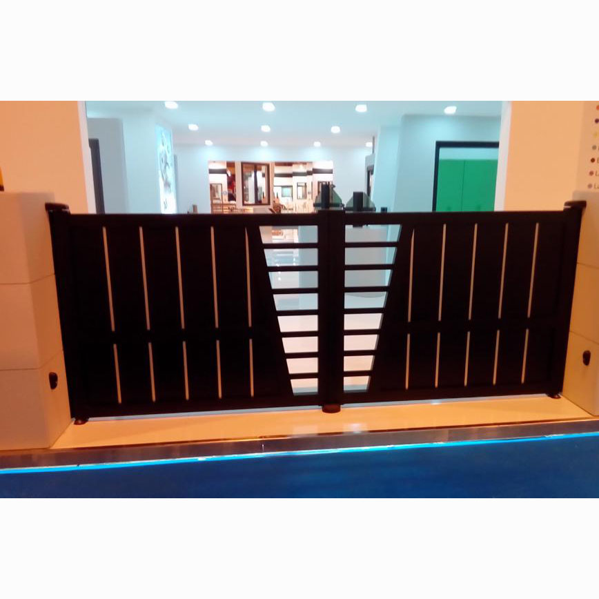 Puerta de Aluminio Batiente con Diseño Moderno